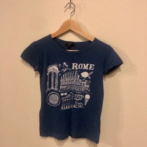 J Crew “Rome” tshirt.